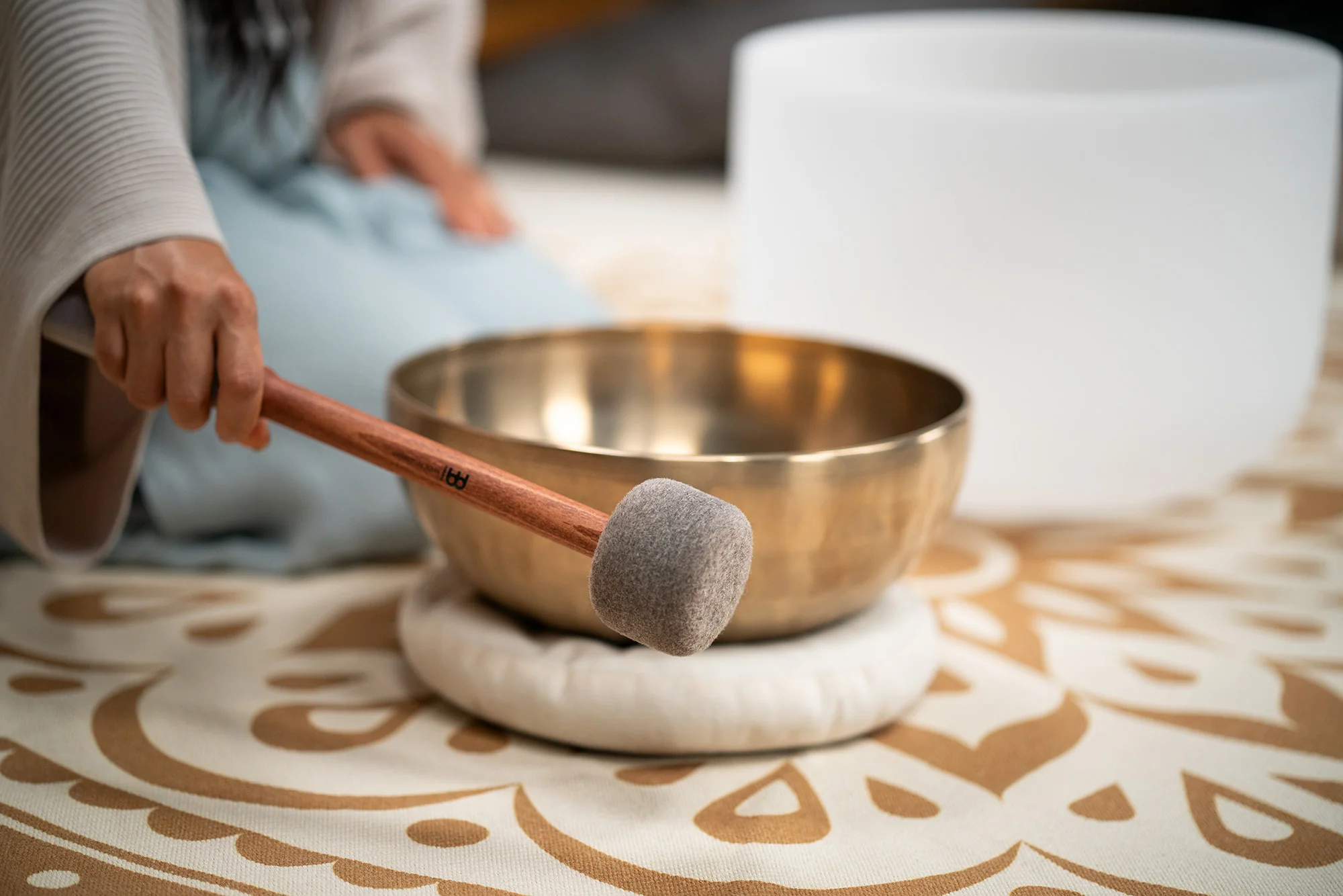 Sonic Energy SB-PDM-FS-L Energy Mailloche Singing Bowl Large - Image 4