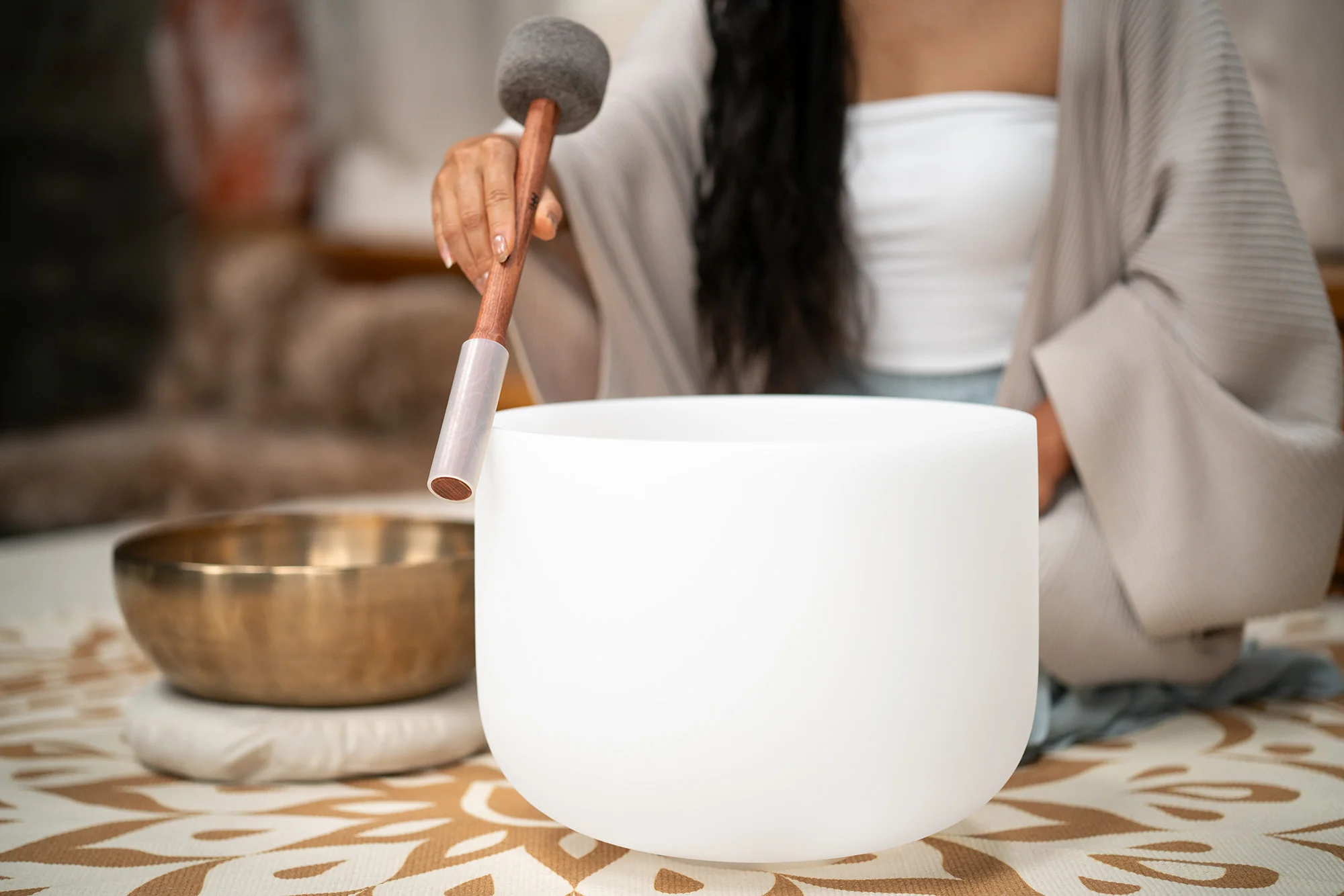 Sonic Energy SB-PDM-FS-L Energy Mailloche Singing Bowl Large - Image 5