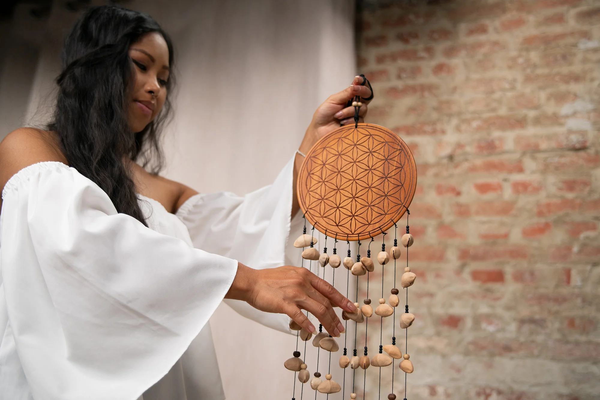 Sonic Energy SKFOLL Energy Kenari Chimes Flower Of Life - Image 3