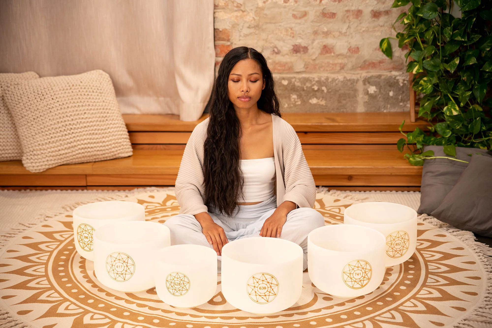 Sonic Energy SOLCSBSET Energy Set Singing Bowl Sonic Crystal Solfeggio - Image 2