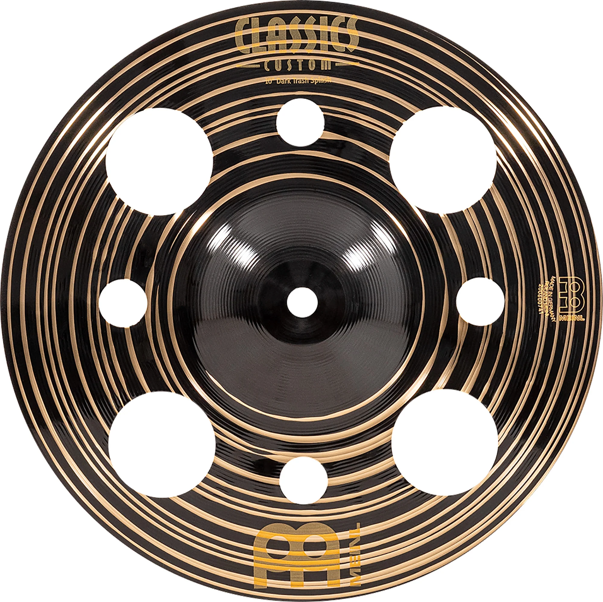 MEINL 10" CLASSICS CUSTOM DARK SPLASH