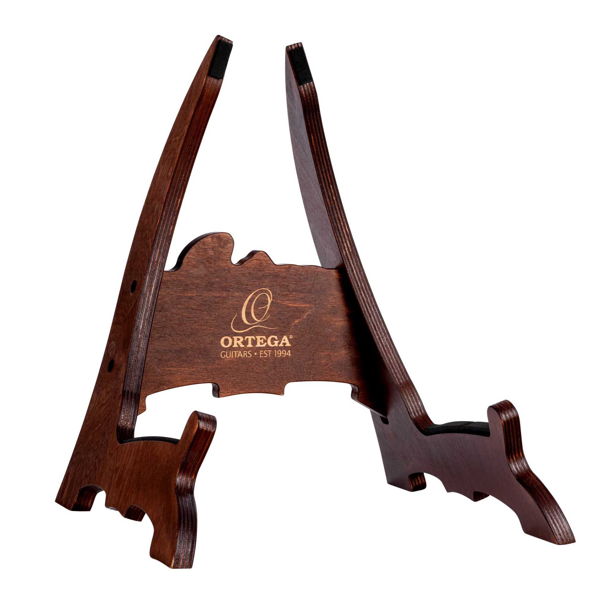 Ortega Guitar Stand Birch Brown