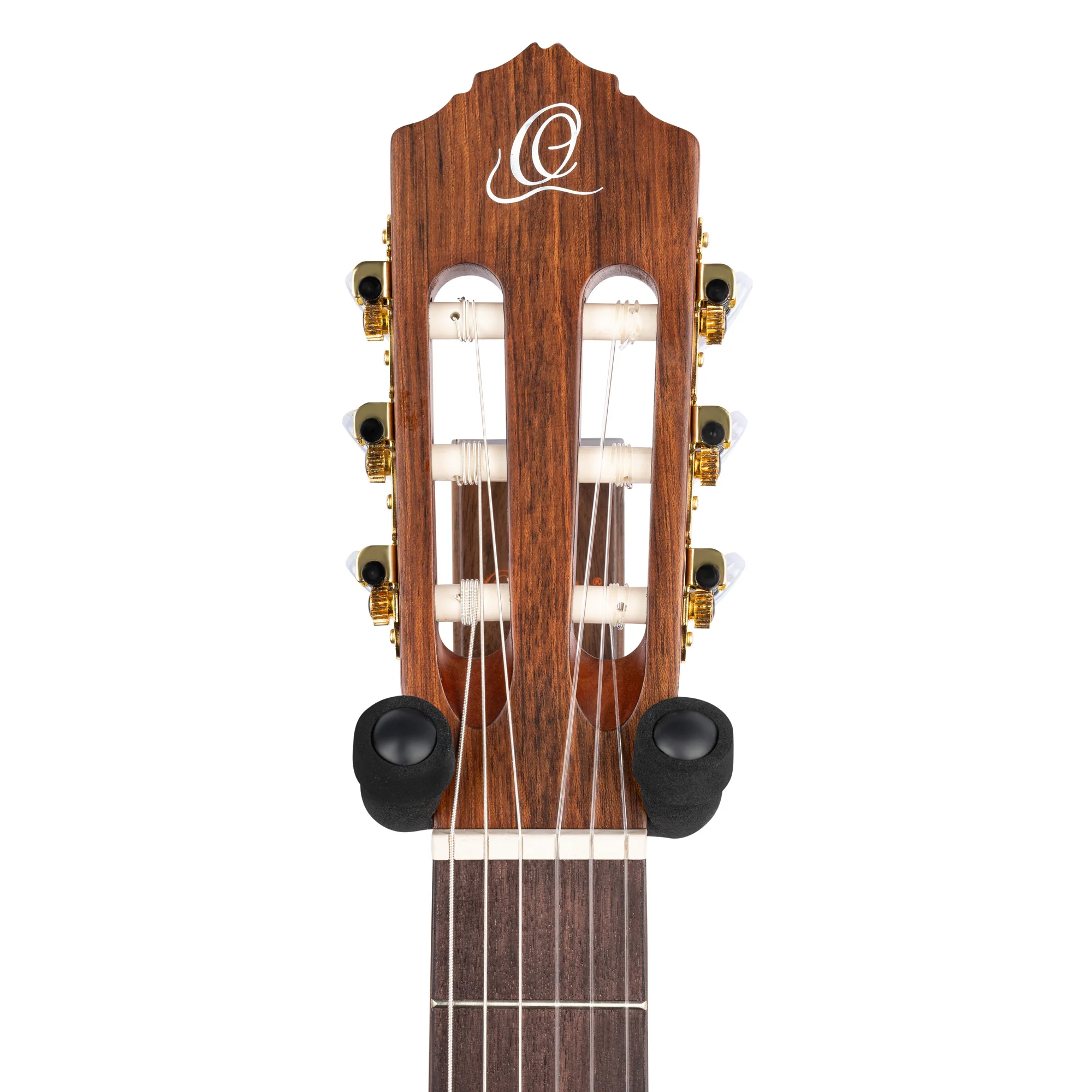 Ortega Wall-Mounted Guitar Stand Walnut - Image 4