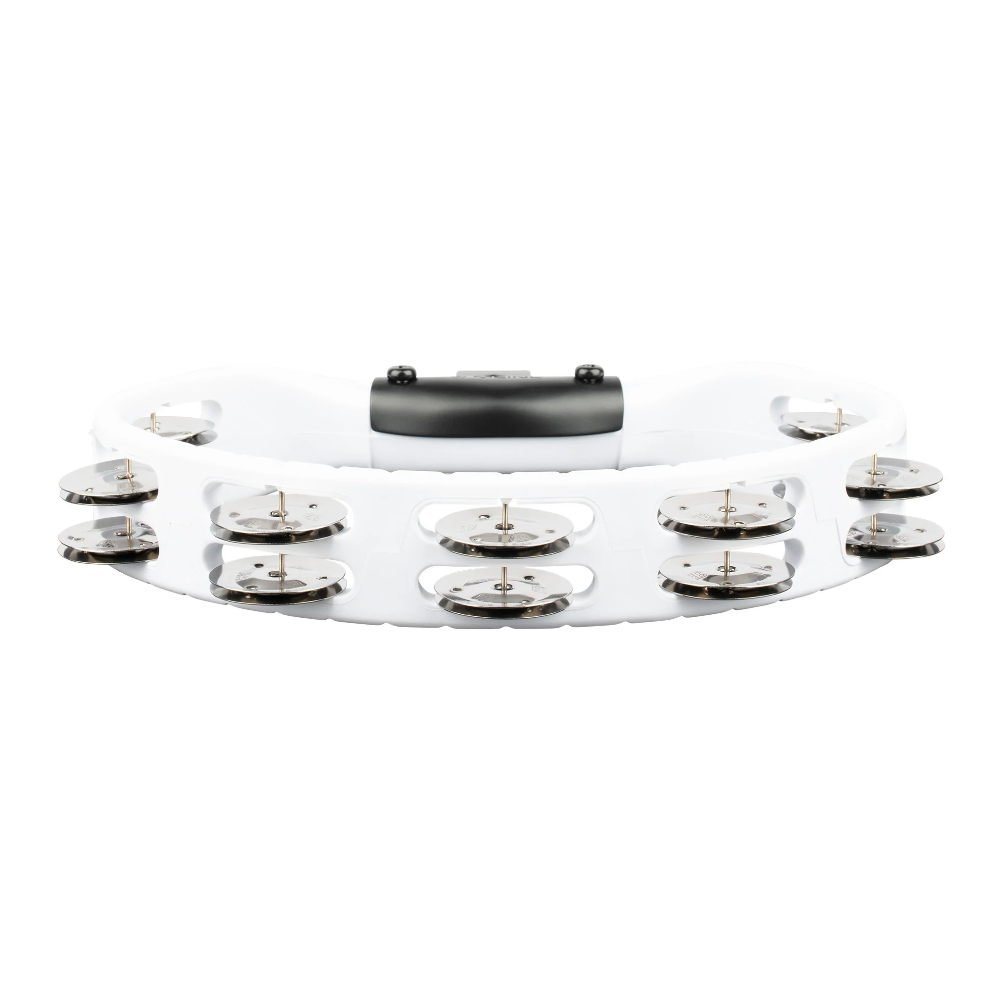 Meinl HTMT2WH ABS Half-Moon Tambourine White - Image 4