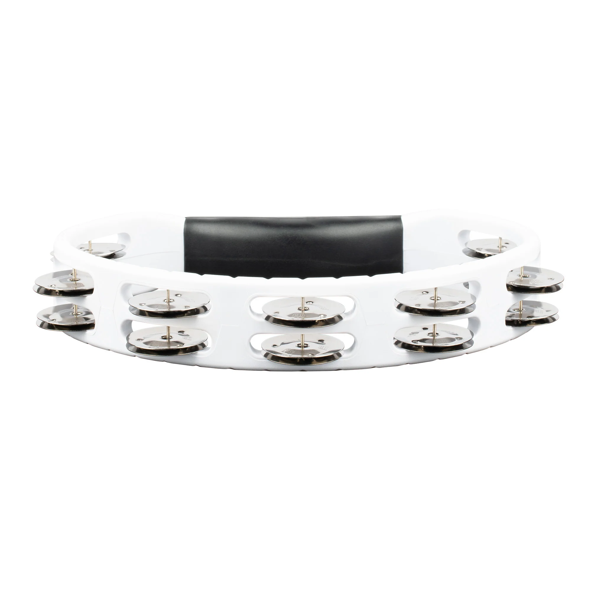 Meinl HTMT1WH ABS Half-Moon Tambourine, White - Image 6