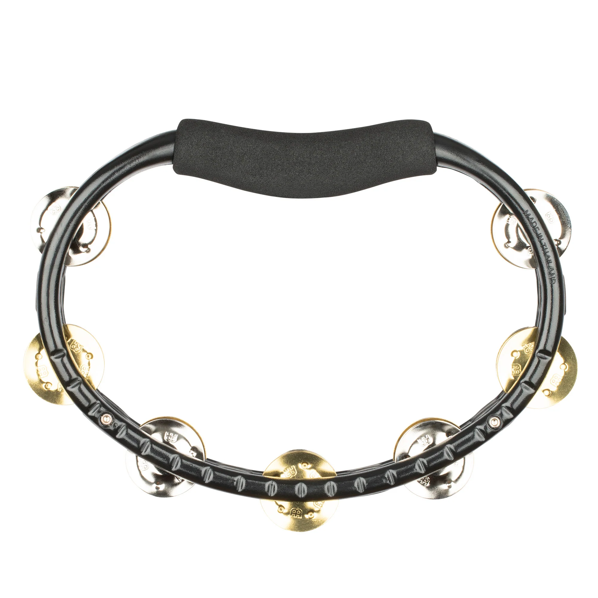 Meinl TMT1MBK ABS Half-Moon Tambourine, Black - Image 2