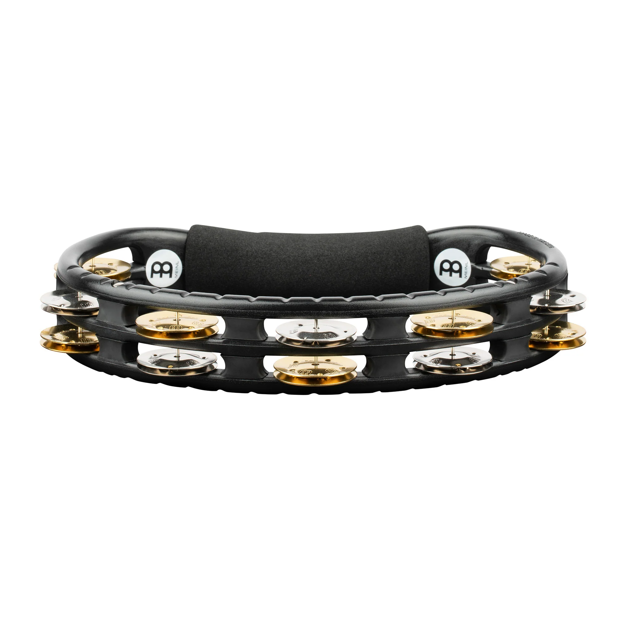 Meinl TMT1MBK ABS Half-Moon Tambourine, Black - Image 4