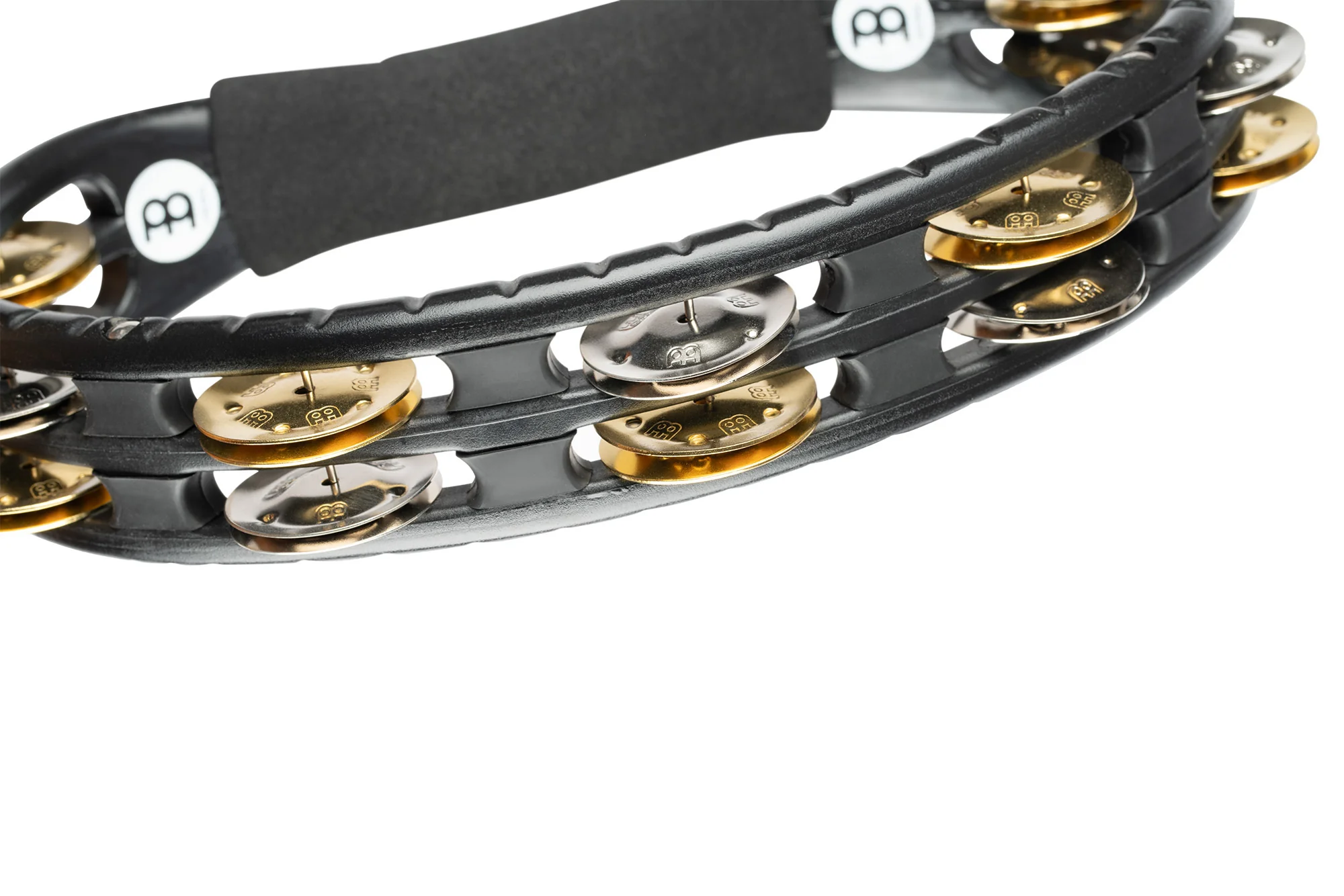 Meinl TMT1MBK ABS Half-Moon Tambourine, Black - Image 5