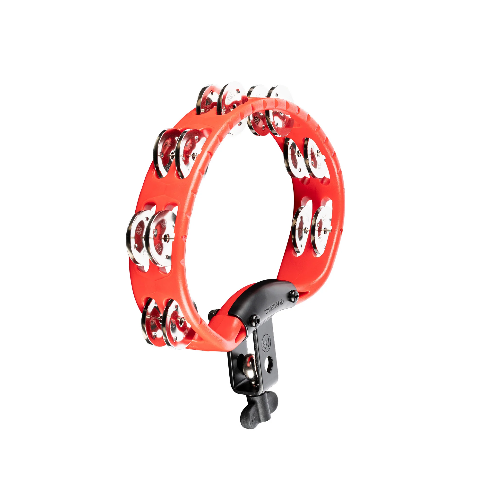 Meinl HTMT2R ABS Half-Moon Tambourine, Red