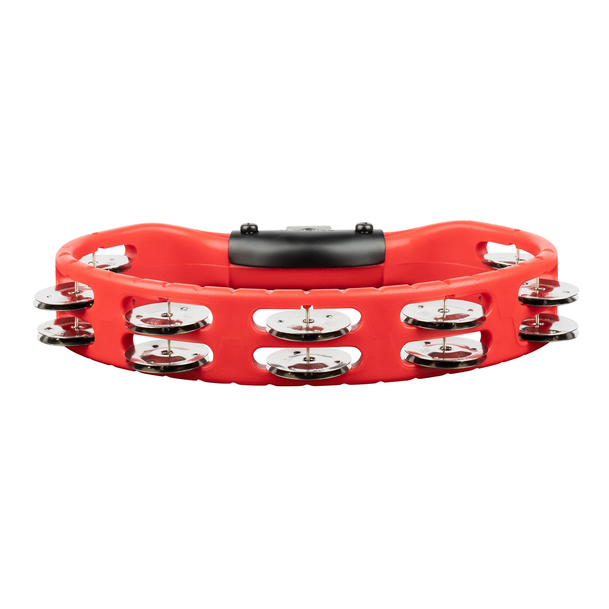 Meinl HTMT2R ABS Half-Moon Tambourine, Red - Image 4