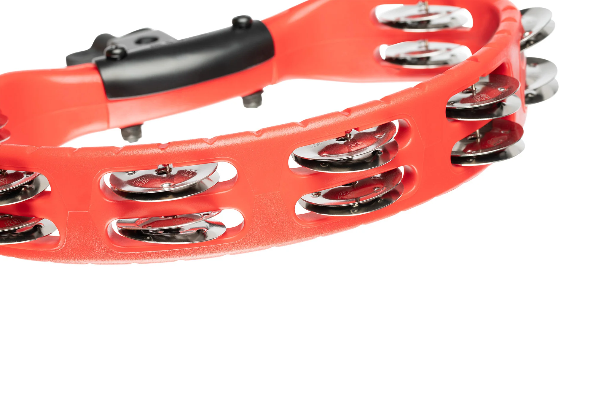 Meinl HTMT2R ABS Half-Moon Tambourine, Red - Image 5