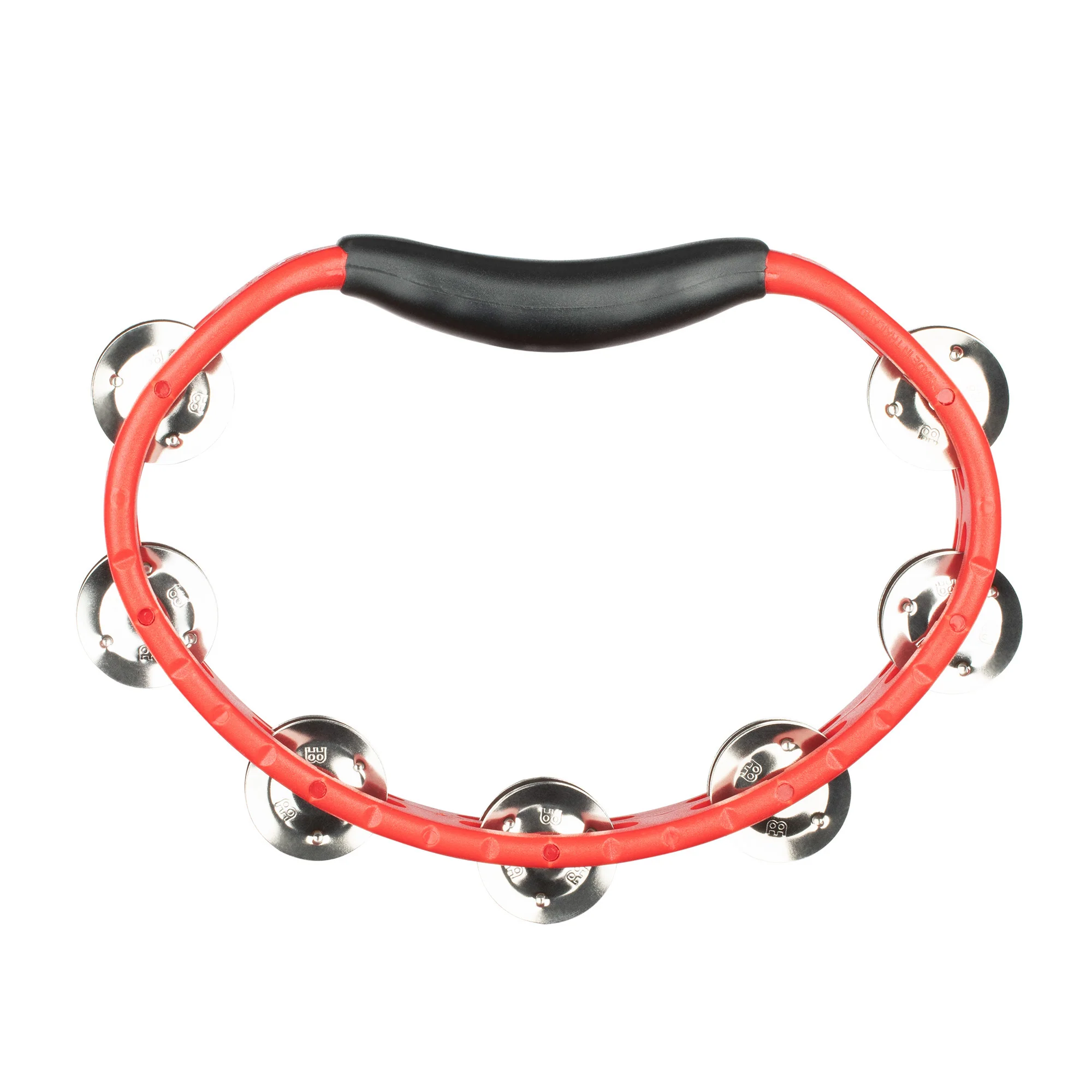 Meinl HTMT1R ABS Half-Moon Tambourine, Red - Image 2