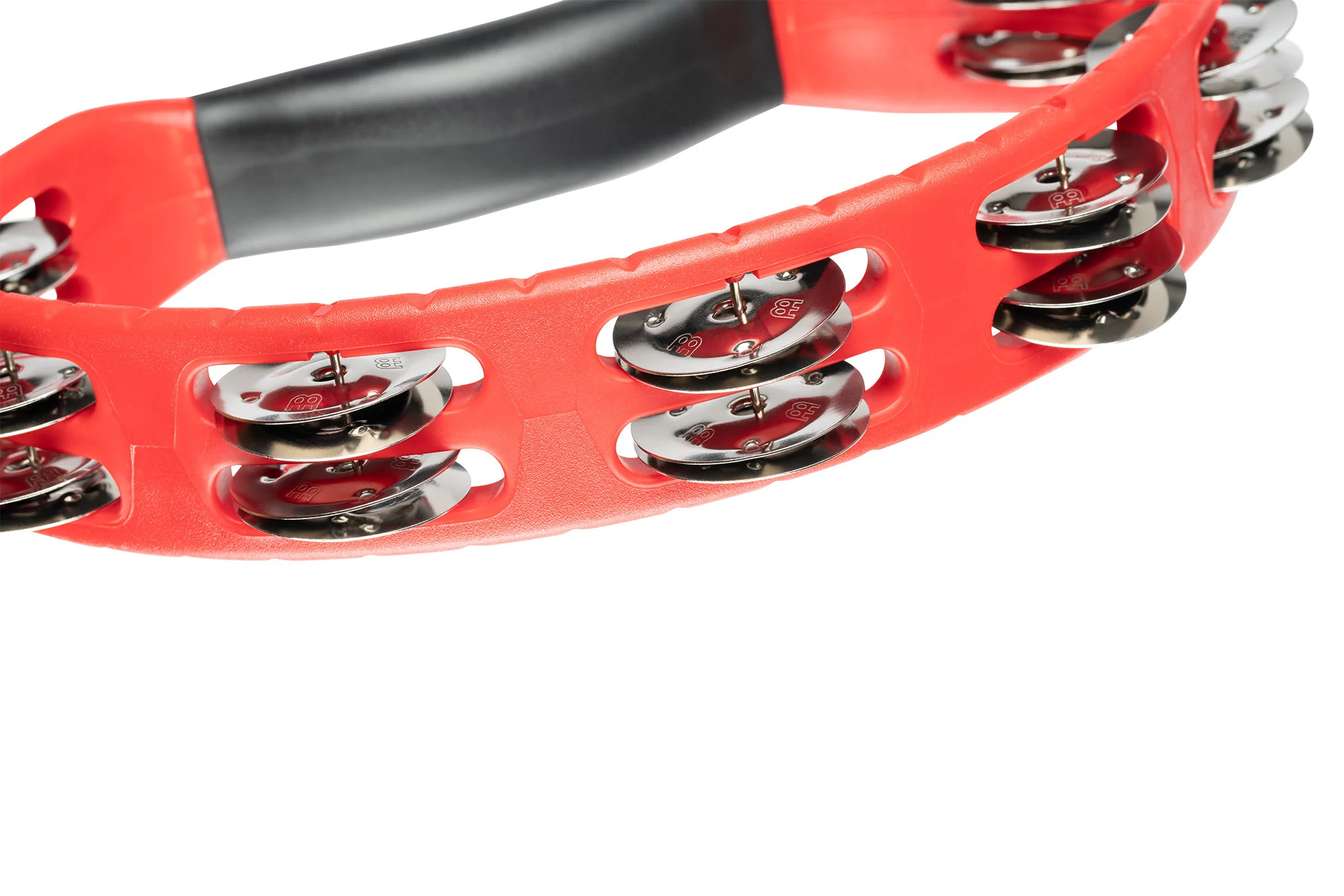 Meinl HTMT1R ABS Half-Moon Tambourine, Red - Image 5