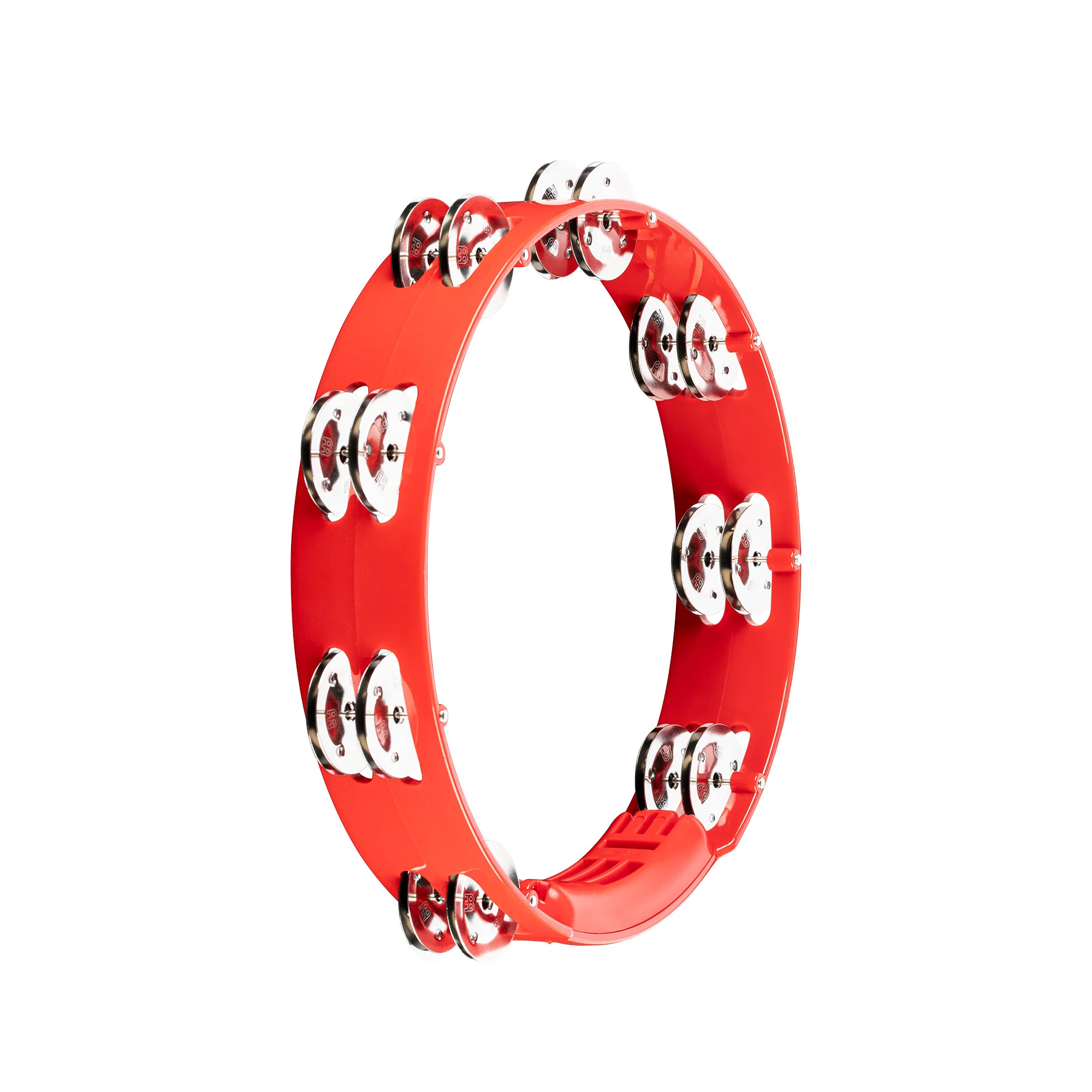 Meinl HTT10R ABS Tambourine, Red, 25cm, 1R Cymb