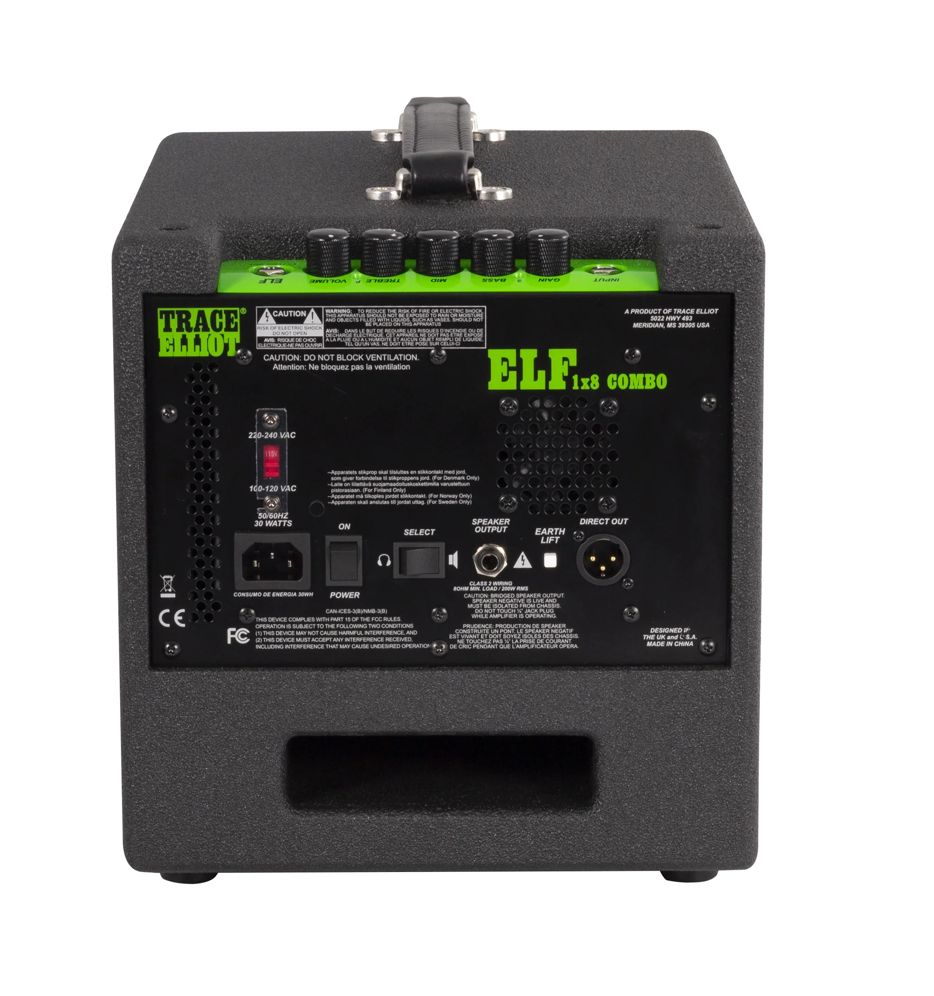 Trace Elliot ELF-C108 Bass Amplifier - Image 4