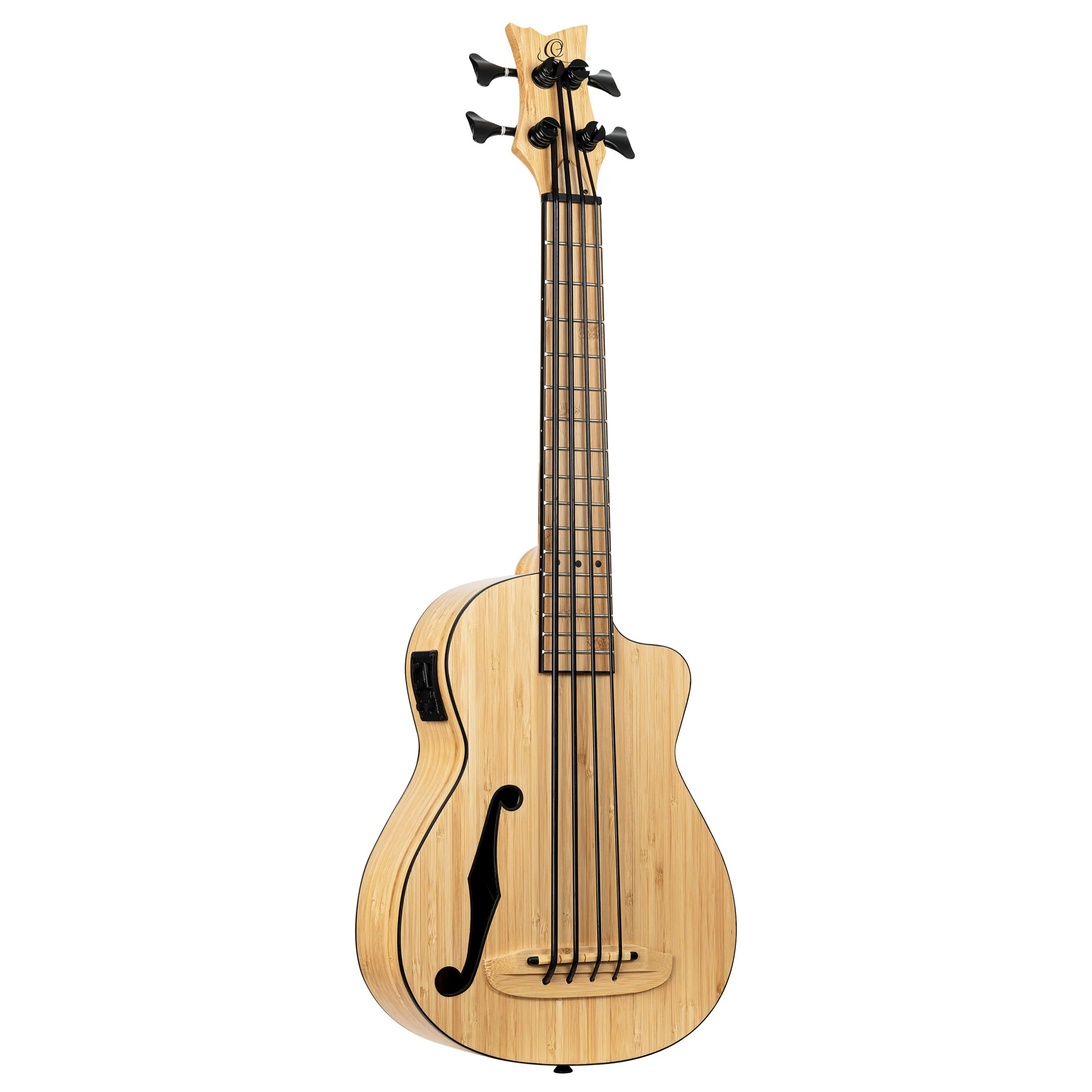 Ortega Bamboo Bass Ukulele - Image 2