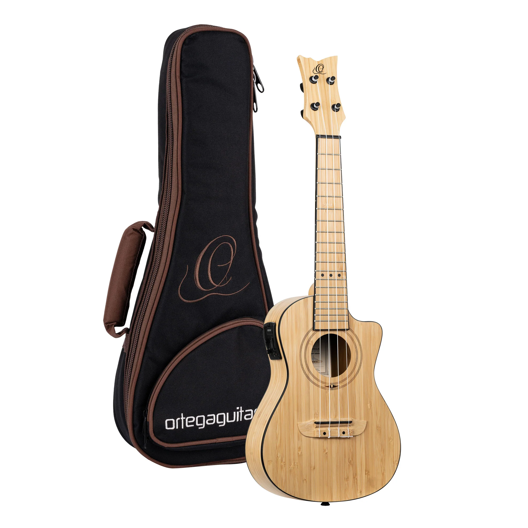 Ortega Ukulele Concert Bamboo Electro