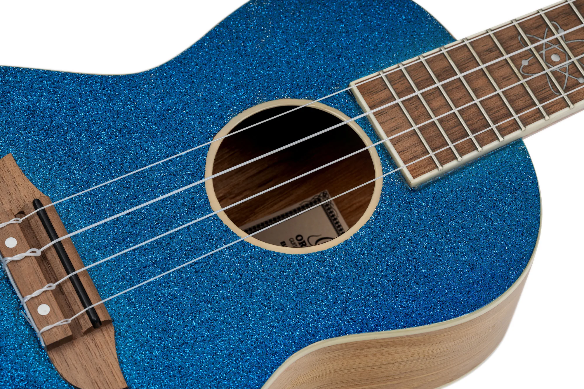 Ortega Concert Element Blue Ukulele - Image 10
