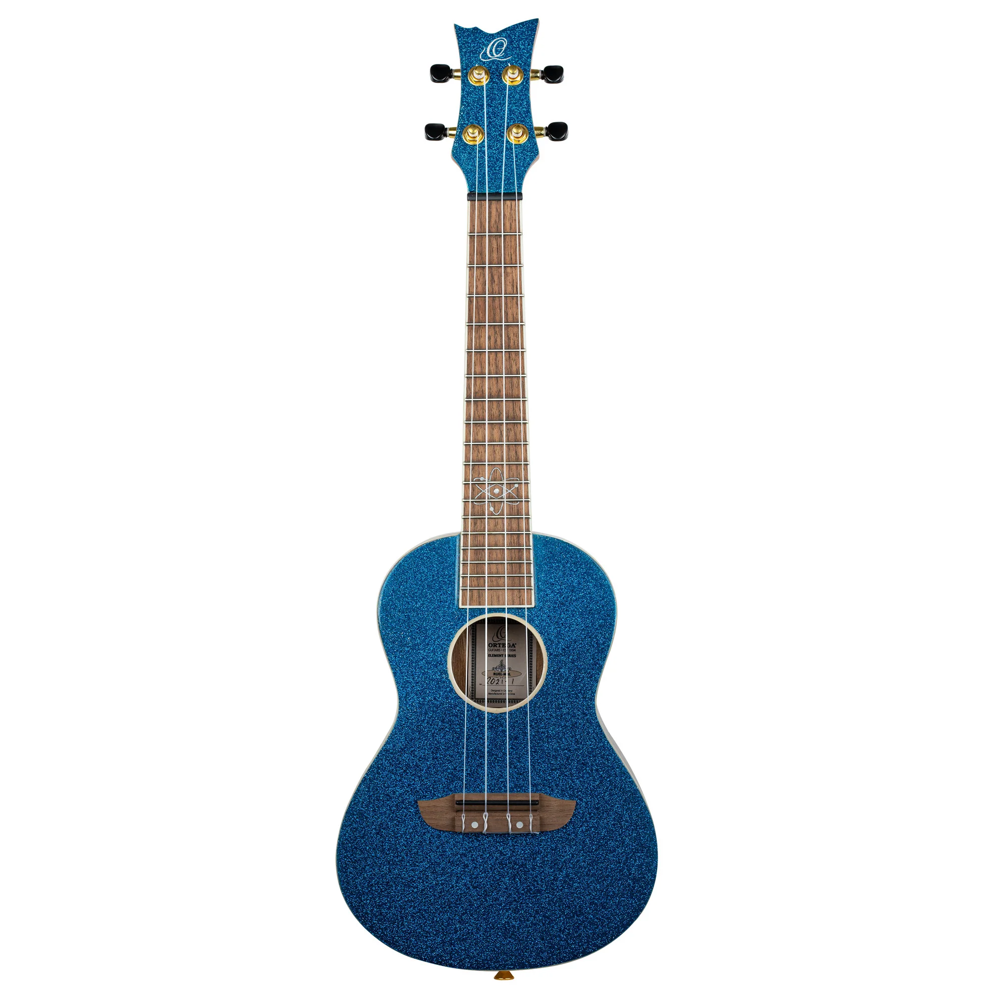 Ortega Concert Element Blue Ukulele - Image 3