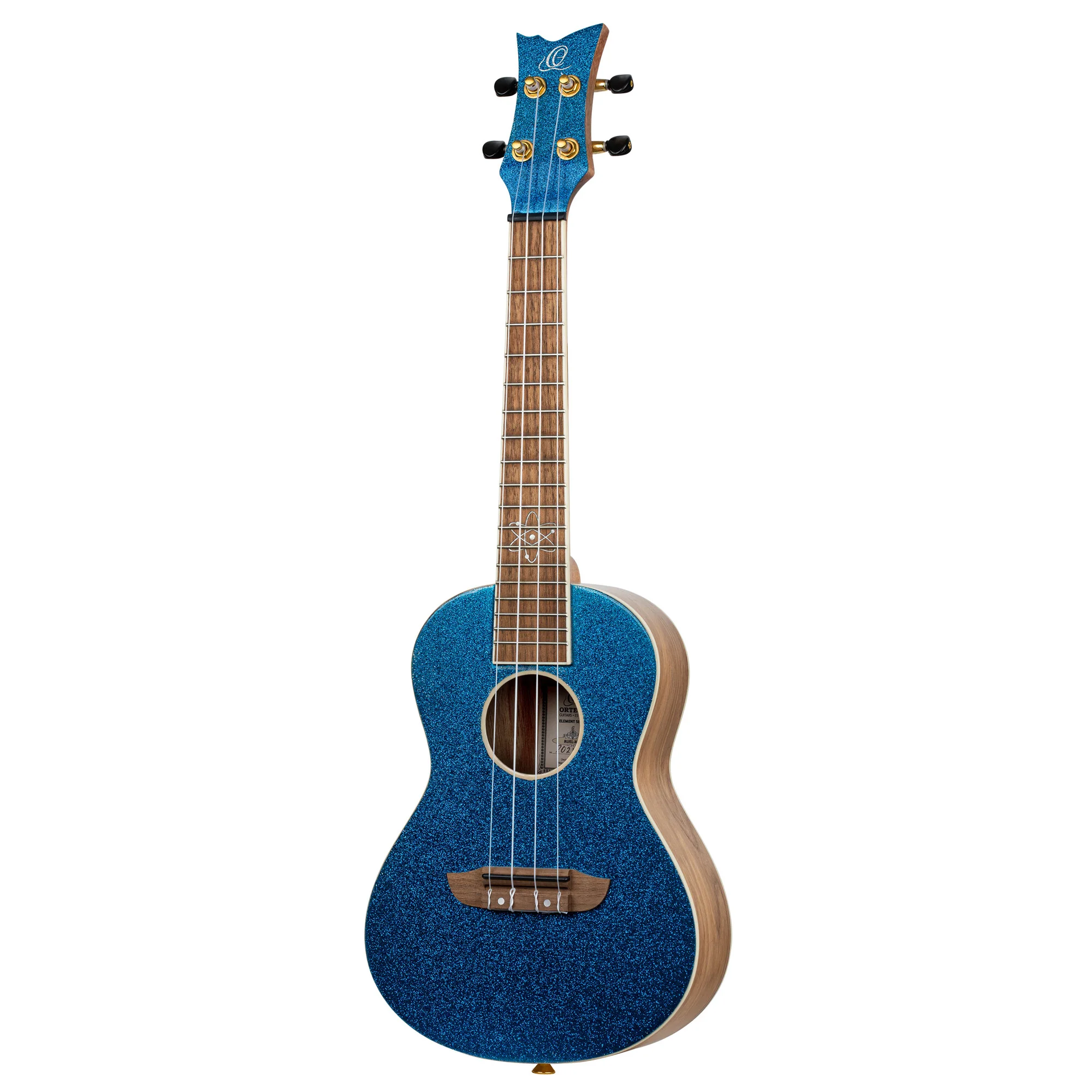 Ortega Concert Element Blue Ukulele - Image 4