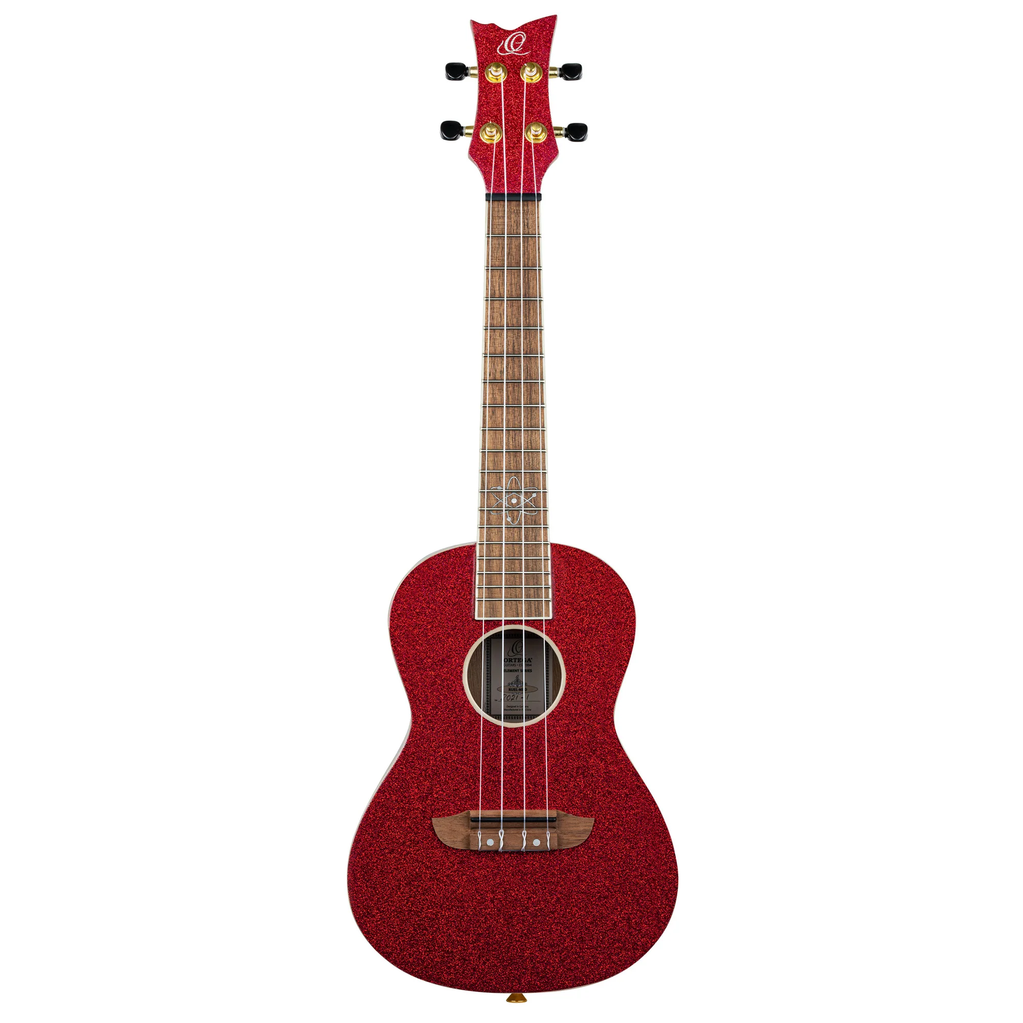 Ortega Concert Element Red Ukulele - Image 3