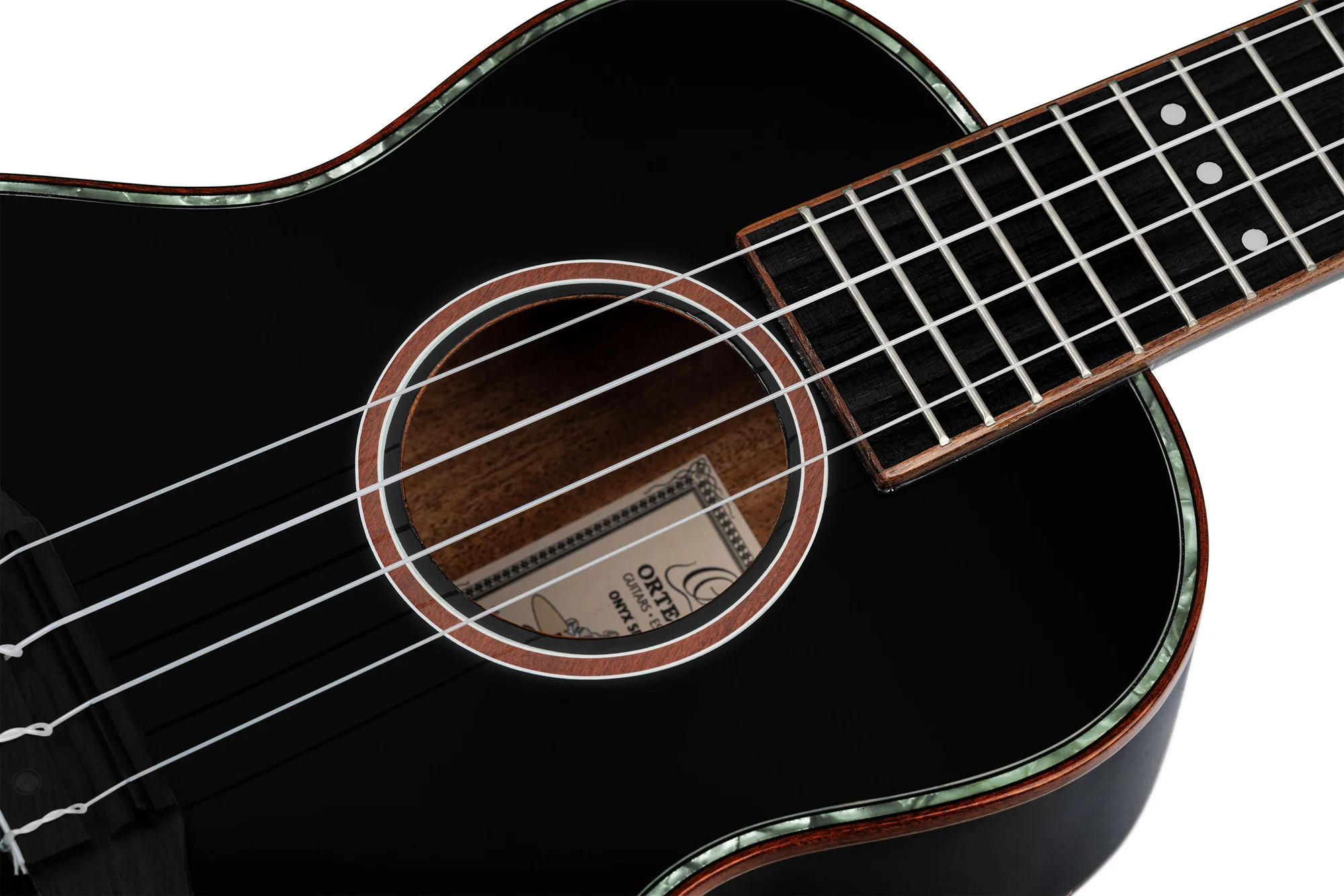 Ortega Ukulele Concert Onyx Noir - Image 9