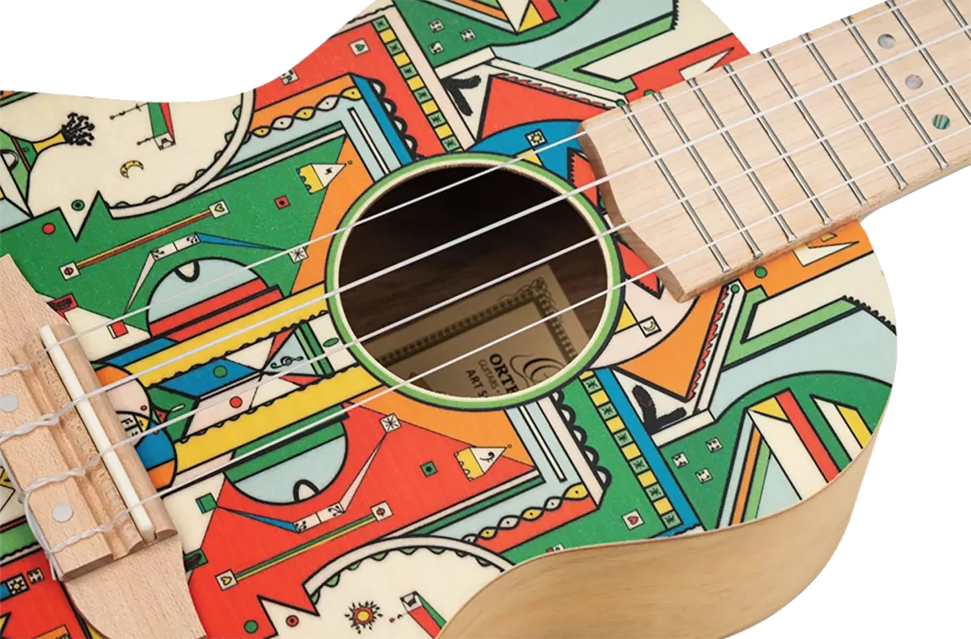 Ortega Ukulele Concert Art Himalaya - Image 9