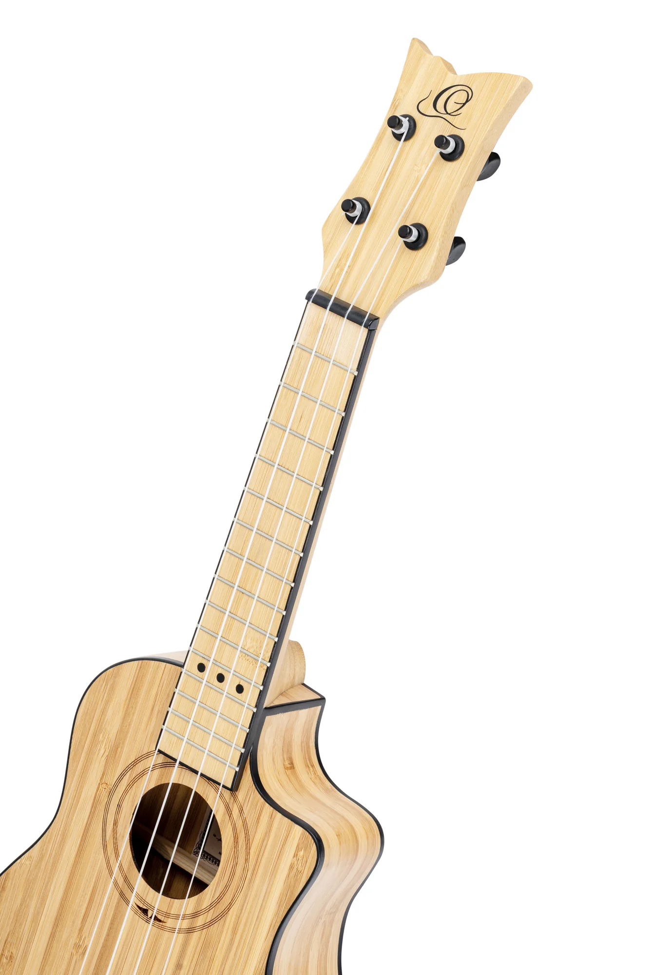 Ortega Ukulele Soprano Solid Bamboo Electro - Image 8