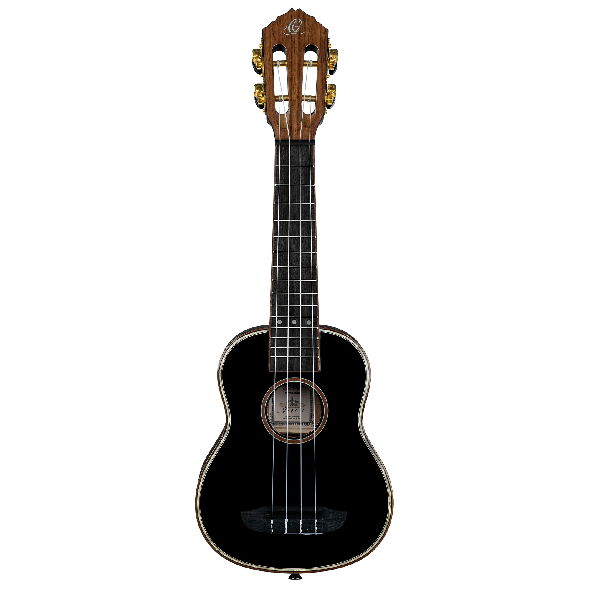 Ortega Ukulele Soprano Onyx Noir - Image 3