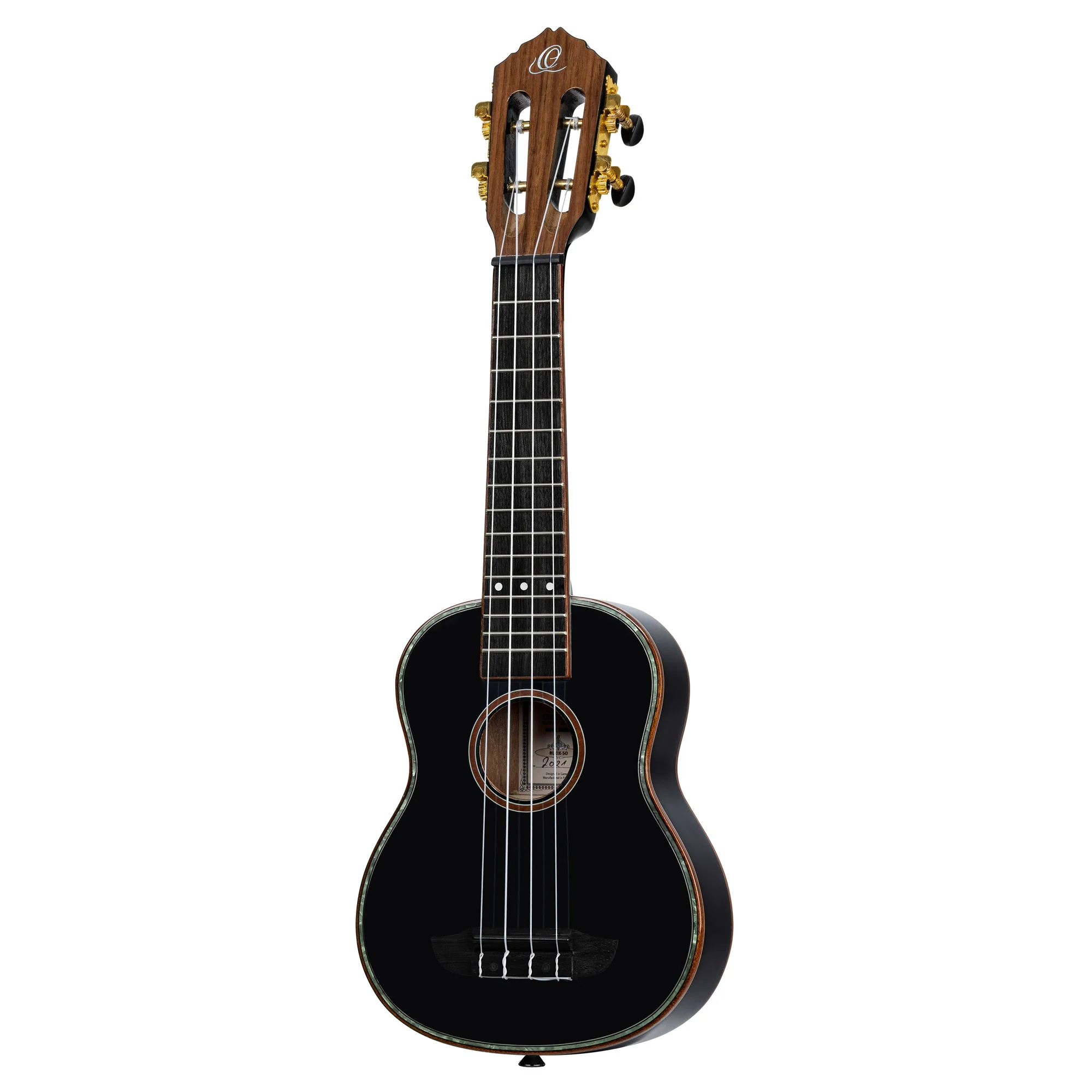 Ortega Ukulele Soprano Onyx Noir - Image 4